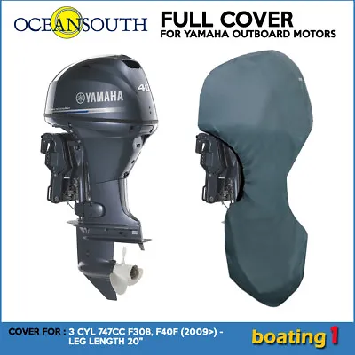 $69.68 • Buy  Full Cover Yamaha Outboard Motor Engine 3 CYL 747cc  F30B, F40F (2009>) - 20 